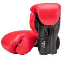 Luva De Boxe Training 16 Oz Vermelha E Preta - Vollo