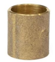 Luva de Cobre Latão 22mm Sem Anel BKA