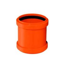 Luva de Correr para Tubo 150mm Amanco Silentium - PVC Mineralizado Auto Extinguível Luva de Correr para Tubo 150mm Amanco Silentium - PVC Mineralizado Auto Extinguível