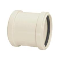 Luva De Correr Pvc 150mm Para Tubo De Esgoto - Branca - Amanco