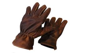 Luva de Couro Bovino Motociclista Old School Vintage - Estonada Whisky Luva de Couro Bovino Motociclista Old School Vintage - Estonada Whisky