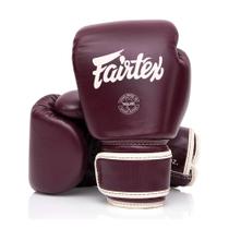 Luva de Couro Fairtex Muay Thai Boxe BGV16 Brown