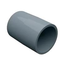 Luva De Emenda Lisa PVC P/ Eletroduto 1" Cinza MASSTER
