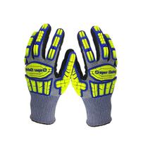 Luva de EPI Emborrachada Segurança Impact Tamanho 10 Safety