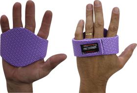 Luva De Eva Roxo Pro Trainer Musculação Academia