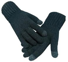 Luva de Frio Par Lã Touch Screen Celular Esquenta Inverno Luvas Moto