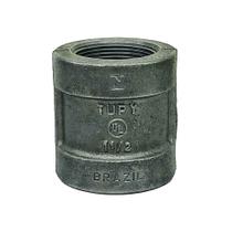 Luva de Gás Tupy 1.1/2 NPT 300LBS Preto Alta Pressão