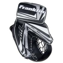 Luva de goleiro de hóquei juvenil Franklin Sports NHL GB 130 Catch 28cm