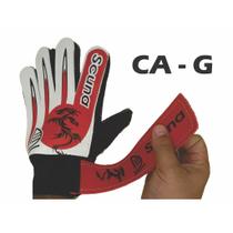 Luva de Goleiro Futebol Campo - DG Red