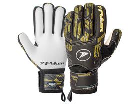 Luva de Goleiro Futebol de Campo Poker Quantum II Preto