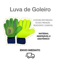 Luva De Goleiro Infantil Brasil-2