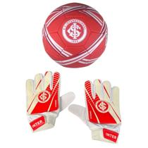 Luva De Goleiro Infantil DRB + Bola Internacional