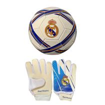 Luva De Goleiro Infantil DRB + Bola Real Madrid Luva De Goleiro Infantil DRB + Bola Real Madrid