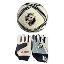 Luva De Goleiro Infantil DRB + Bola Vasco Da Gama