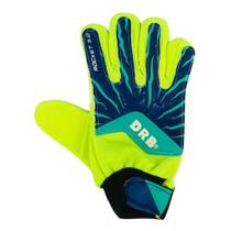 Luva De Goleiro Infantil DRB Goalkeeper Azul E Verde