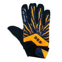 Luva De Goleiro Infantil DRB Goalkeeper Laranja com Azul