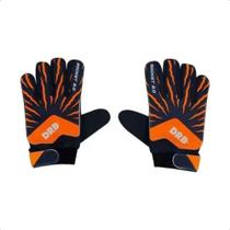 Luva de Goleiro Infantil - Drb Rocket 3.0 - Tamanho 4-7 Azul e Laranja - Sportcom