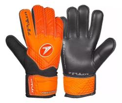 Luva De Goleiro Poker Focus Training Junior - Laranja e Preto