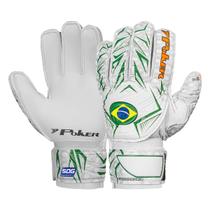 Luva de Goleiro Poker Futebol de Campo Semi Profissional Multiterreno Championship