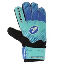 Luva de Goleiro Poker Training Focus Junior Verde e Azul Luva de Goleiro Poker Training Focus Junior Verde e Azul