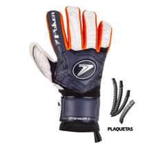 Luva de Goleiro Profissional Poker Ortho Vulcan III com talas