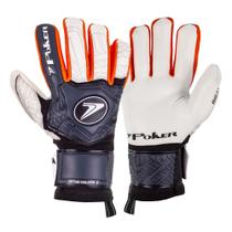 Luva de Goleiro Profissional Poker Ortho Vulcan III com talas