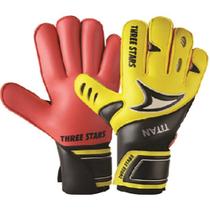 Luva de Goleiro Profissional Three Stars Titan
