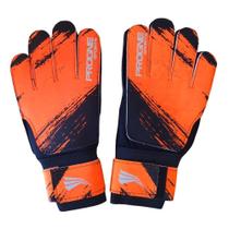Luva De Goleiro Progne Para Campo/Society Preto/Laranja Luva De Goleiro Progne Para Campo/Society Preto/Laranja