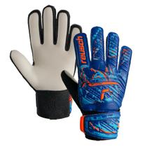 Luva de Goleiro Reusch Attrakt Starter Solid Azul Luva de Goleiro Reusch Attrakt Starter Solid Azul