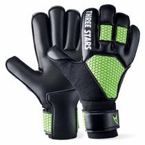 Luva de goleiro three stars emotion alta aderência grip -