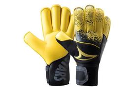 Luva de goleiro three stars fox amarela