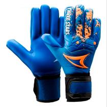 Luva De Goleiro Three Stars Kick Profissional Várias Cores
