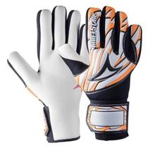 Luva de Goleiro Three Stars Orion - Branco+Laranja