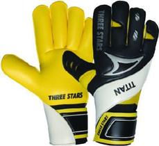 Luva de goleiro titan amarela Luva de goleiro titan amarela