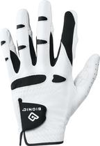 Luva de golfe Bionic StableGrip com ajuste natural branco (Cadet M/L)