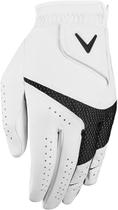 Luva de golfe Callaway Weather Spann Left Hand White (pacote com 2)
