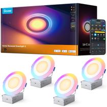Luva de iluminação embutida inteligente 10cm RGBIC LED 900LM 2700K-6500K