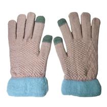 Luva De Inverno Feminina Redstar Winter Touch Screen Tricô Lã VSI04009