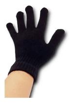 Luva De Lã Veludo Adulto Elástica Moda Inverno Tamanho Único Preto Luva De Lã Veludo Adulto Elástica Moda Inverno Tamanho Único Preto