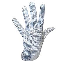 Luva de lantejoulas blinkee Non Light Up MJ Jacko Thriller Beat It