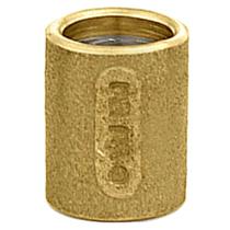 Luva de Latão Passante com Solda B22""xB22"" - 02.9.30.0011.02 - RAMO