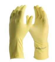 Luva de Látex Amarela Confort DA-299 CA 15532 - DANNY