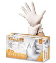 Luva de Látex com Pó Talge Grande 100 Unidades