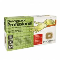 Luva De Látex Com Pó Uso Não Médico Tamanho P Descarpack Luva De Látex Com Pó Uso Não Médico Tamanho P Descarpack