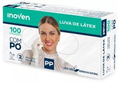 Luva de Látex com Talco PP Caixa com 100 Unidades Descartável para Procedimentos e Uso Geral Luva de Látex com Talco PP Caixa com 100 Unidades Descartável para Procedimentos e Uso Geral