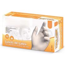 Luva de Latex Descartável Com Pó G Caixa C/ 100 Unidades Talge Luva de Latex Descartável Com Pó G Caixa C/ 100 Unidades Talge