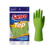 Luva de Látex Emborrachada P Verde Top Luva de Látex Emborrachada P Verde Top