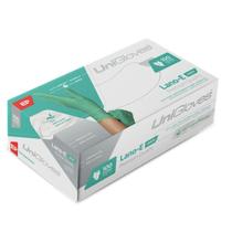 Luva de Latex Hidra Verde Lano E c/100Un Unigloves EP