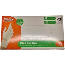 Luva de Latex Medix com Pó Tam P - 100 luvas