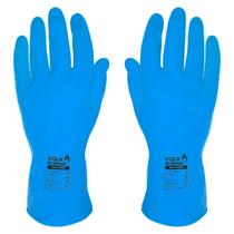 Luva de Látex Multiuso Azul Volk 105104402
